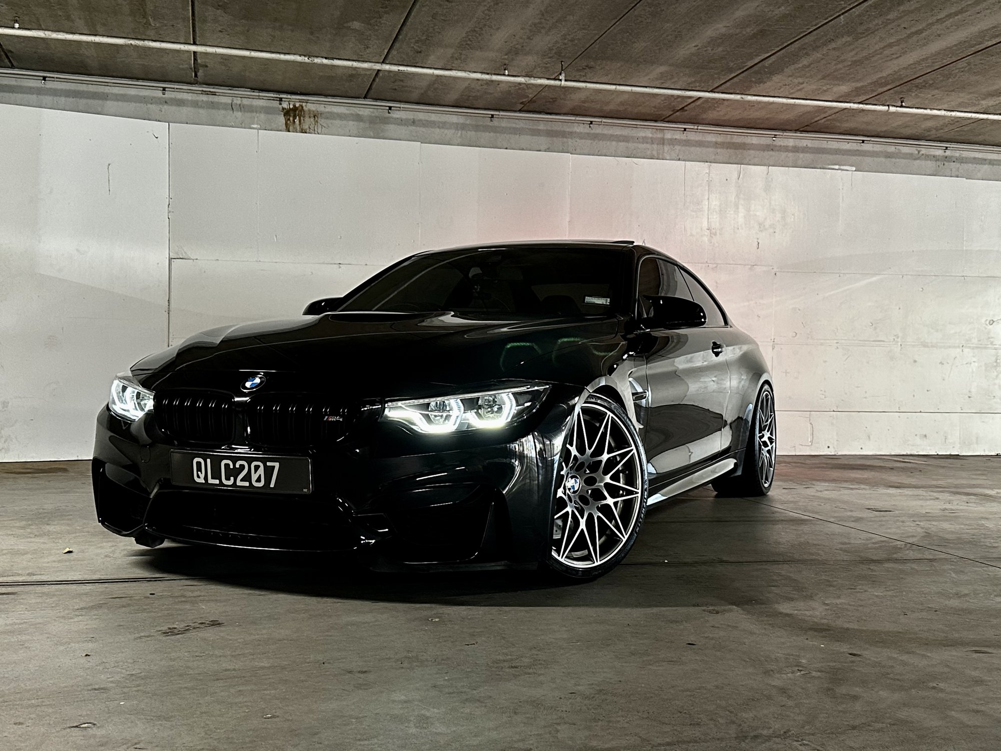 Black BMW X3 at the TINTLINE workshop